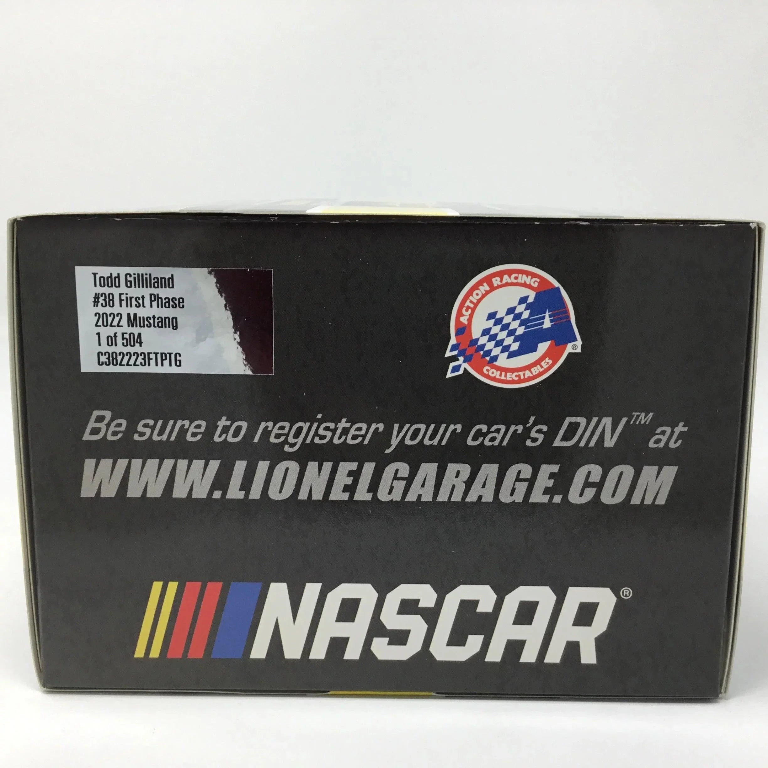 Action Racing Todd Gilliland 2022 #38 First Phase 1:24 Regular Paint Die-Cast Ford Mustang