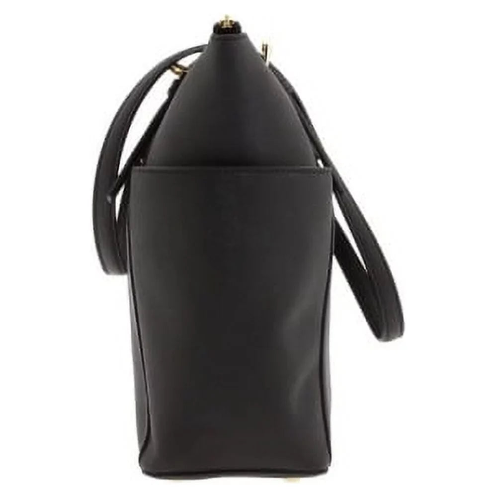 MICHAEL Michael Kors Jet Set Travel Med. Top Zip Saffiano Tote - Black - 30F2GTTT8L-001