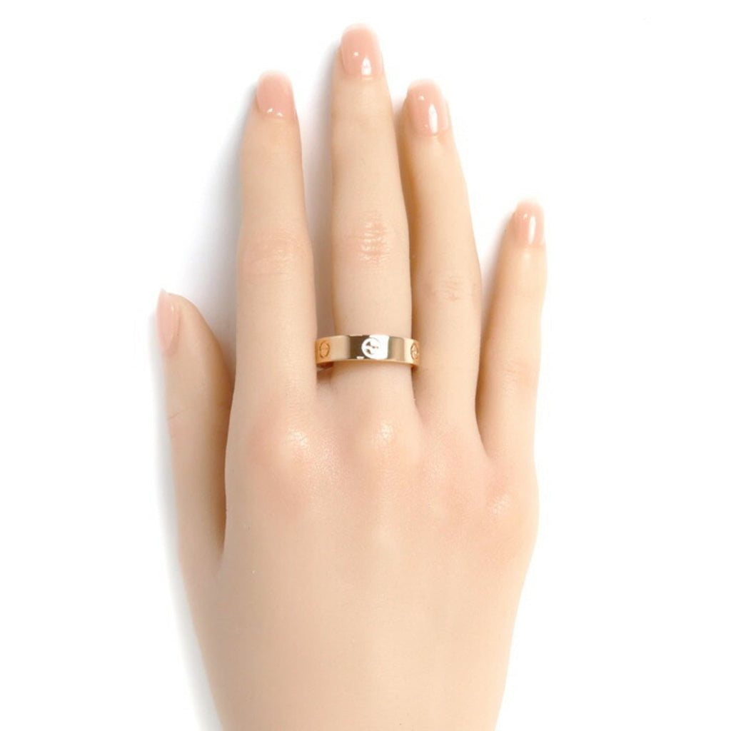 Pre-Owned CARTIER K18PG Pink Gold Love Ring B4084864 Size 23.5 64 7.0g Men's (Good)
