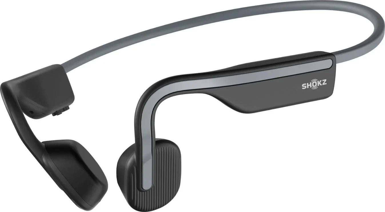 Restored Shokz OpenMove Bone Conduction Open Ear Lifestyle/Sport Headphones - Gray (Refurbished)