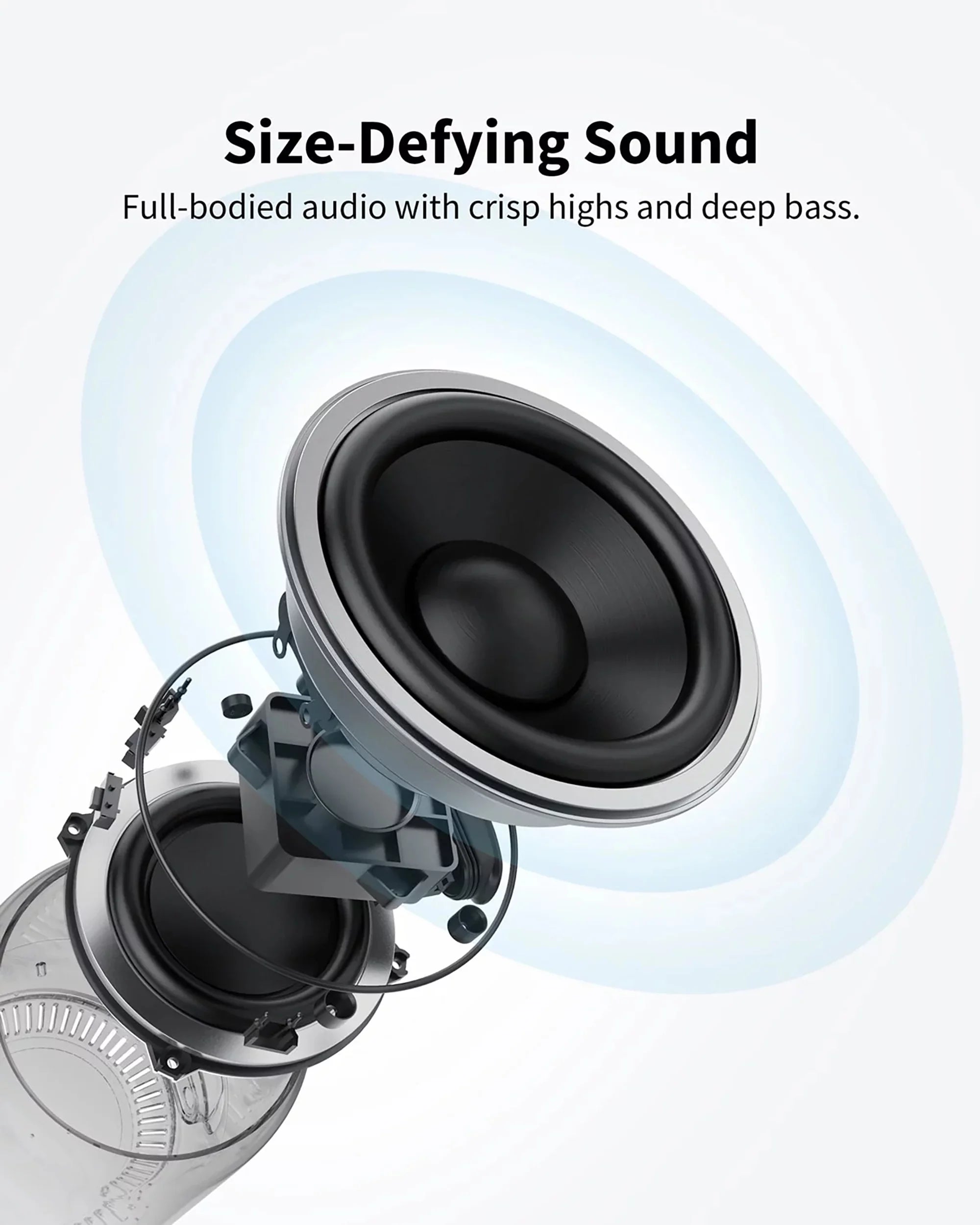 Soundcore by Anker- Mini 2 Portable Speaker | IPX7 Waterproof | 15-Hour Playtime | Black | A3107Z11