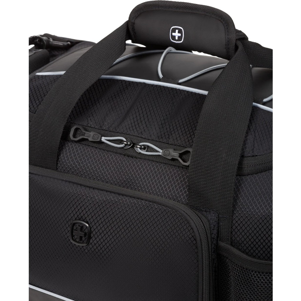 SwissGear Apex 9000200006 Carrying Case Rugged (Duffel) Travel Essential, Black Dobby