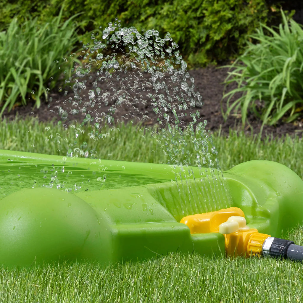 Step2 Waterbug Splash Pad Green Plastic Outdoor Water Playset for Toddlers