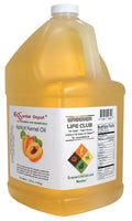 Apricot Kernel Oil - 1 Gallon - Food Grade - safety sealed HDPE container with resealable cap