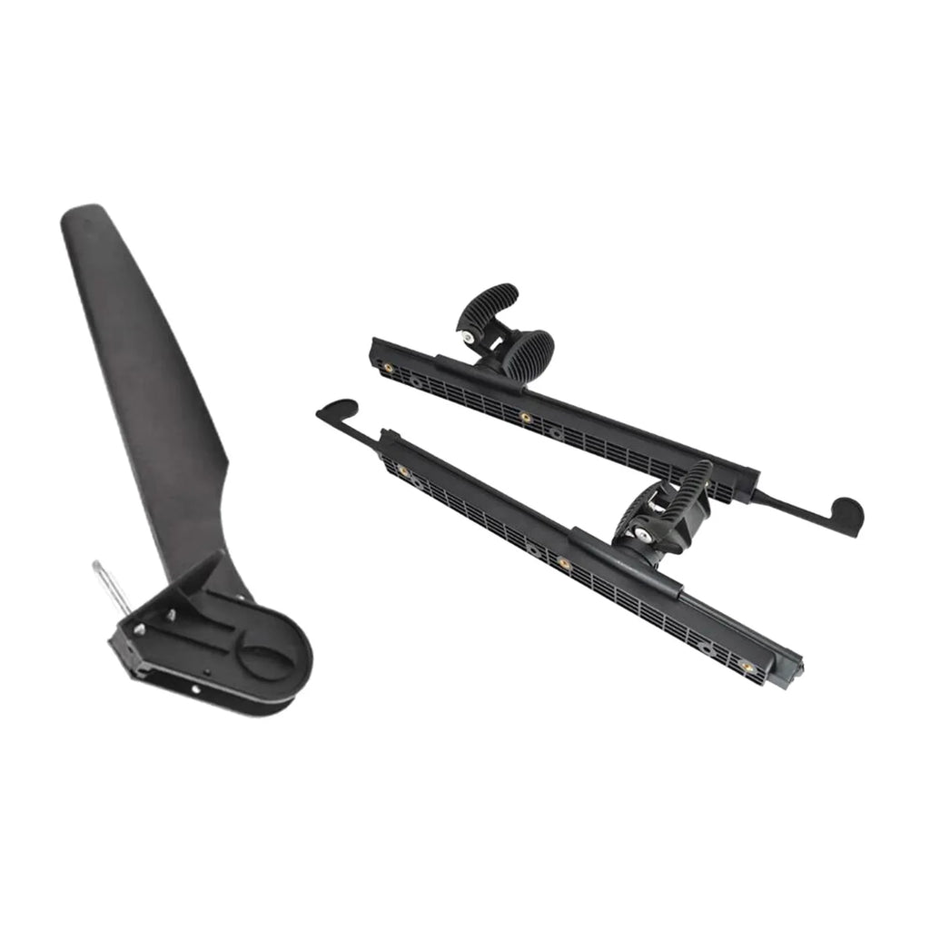AMLESO Kayak Rudder Kayak Foot Pegs Boat Tail Watercraft Rudder with Foot Brace Pedals for Fishing Boat Canoeing Marine Accessories