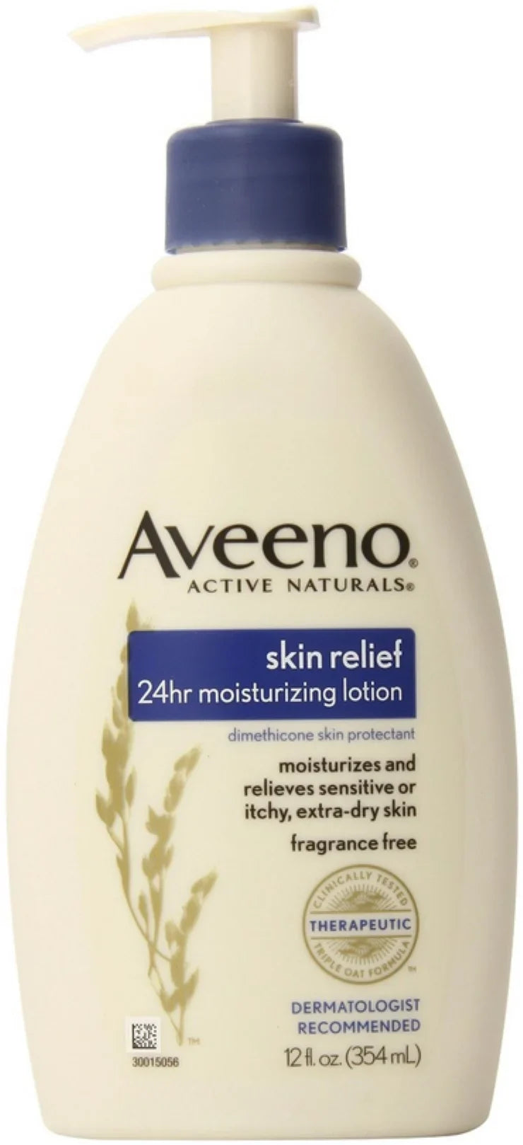 AVEENO Active Naturals Skin Relief Moisturizing Lotion 12oz (Pack of 6)