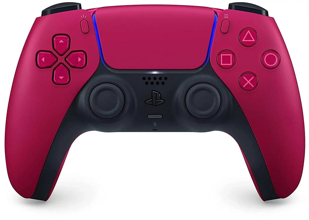 Playstation 5 Disc Version ( PS5 Disc) with Cosmic Red Extra Controller, Far Cry 6 and Microfiber Cleaning Cloth Bundle