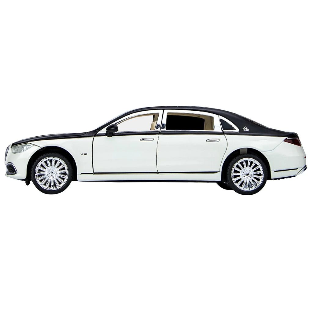 Sound & Light Alloy Metal 1/24 Car Model Gift Collection For Benz Maybach S680