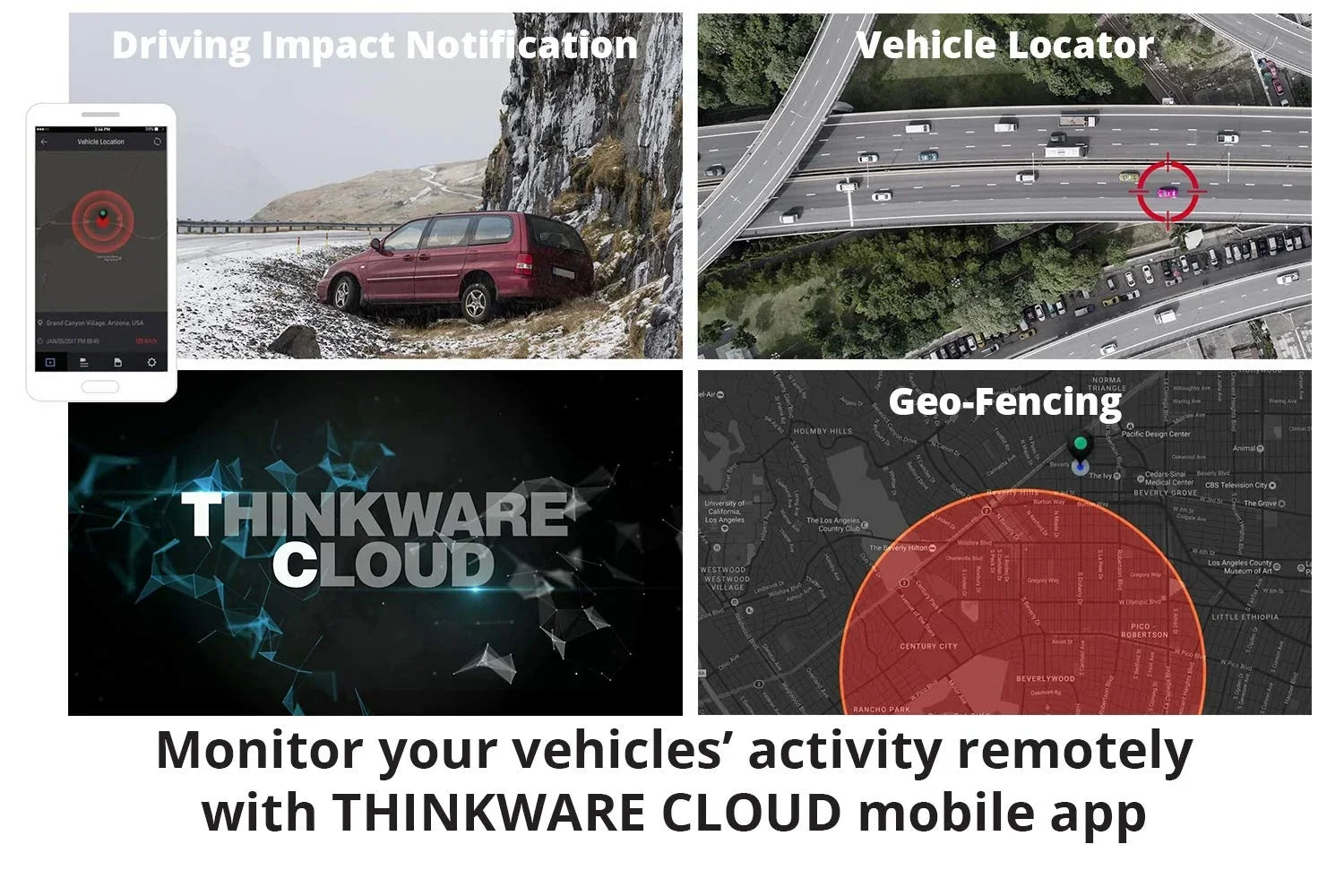 THINKWARE Q800PRO Car Dash Cam 2.5K 2560X1440P QHD 140°Wide Angle Dashboard Camera Recorder with G-Sensor, Car Camera w/ Sensor, Parking Mode, WiFi GPS, Night Vision, Loop Recording