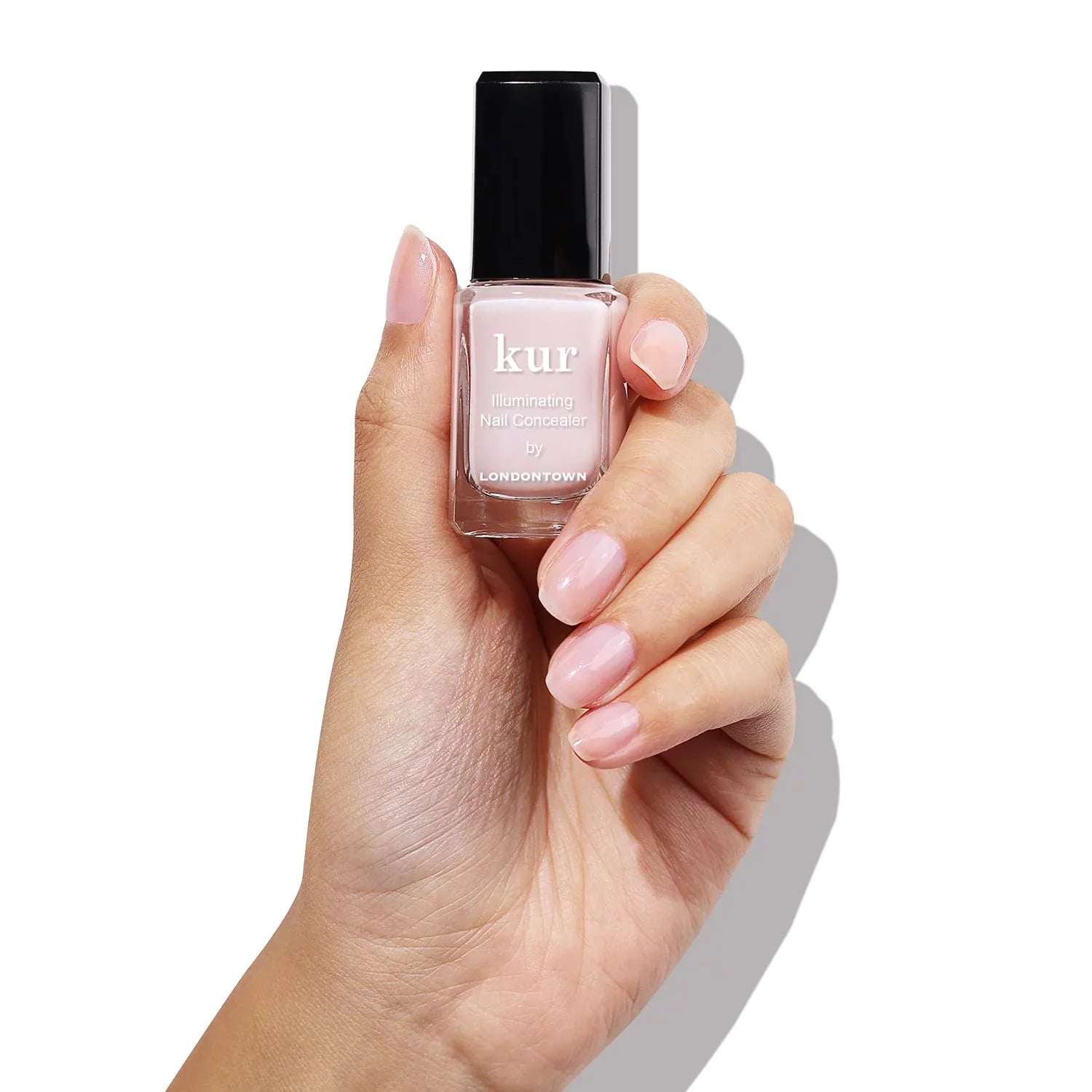 LONDONTOWN Illuminating Nail Concealer, Pink, 0.4 fl oz/12 ml