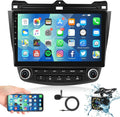 Carplay 2+32GB Android 12 Bluetooth Wifi Car Stereo Radio Head Unit GPS Navigation For 2003-2007 Honda Accord
