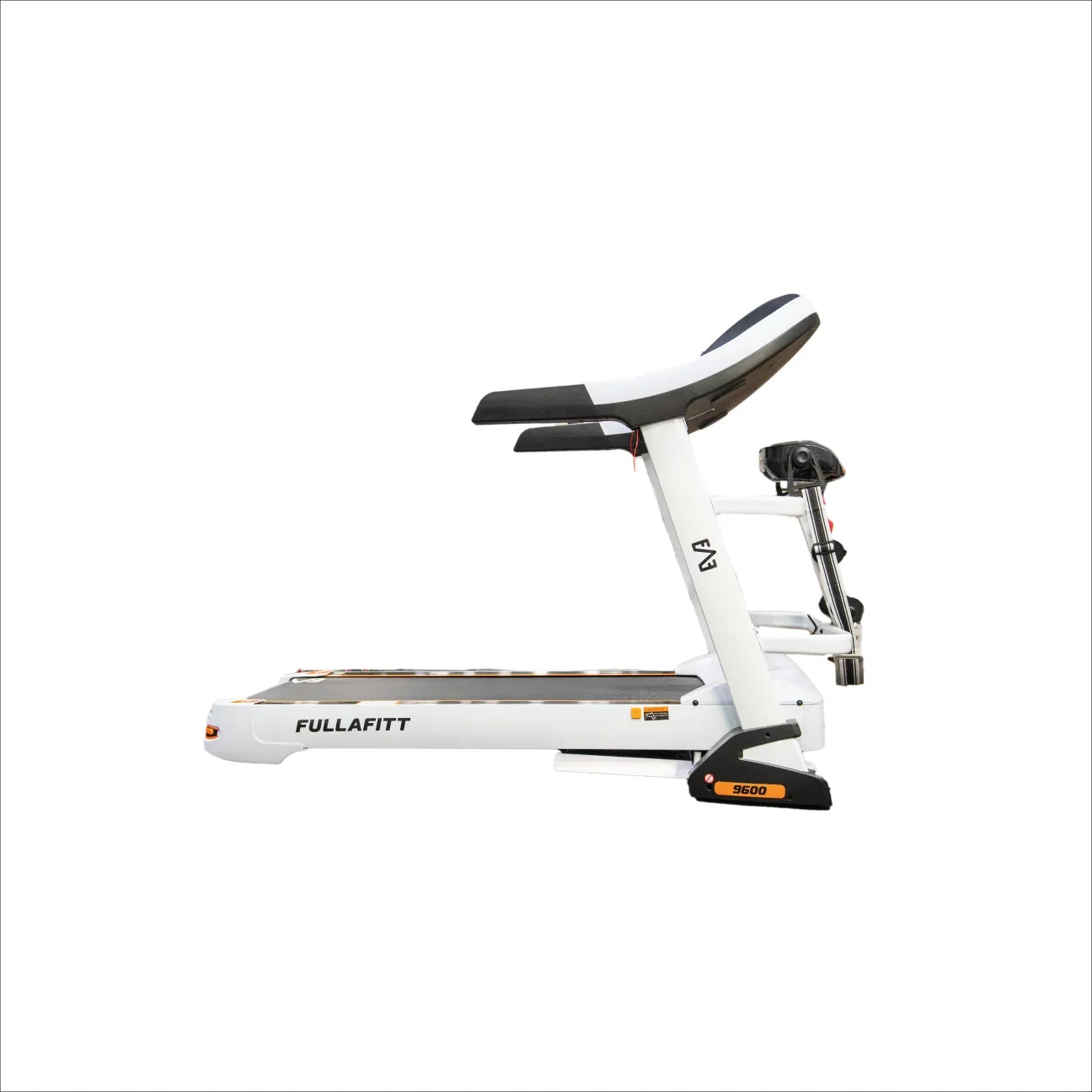 World Best Folding Treadmill by FULLAFITT, 4.5, Massage Belt, Wide LED Monitor, Bluetooth, Speakers, Preset Programs, Pulse Grip, Pressure Free Running Board