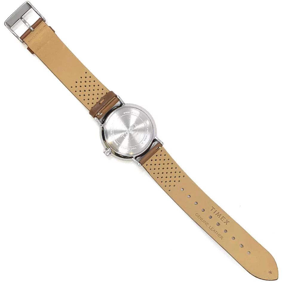 Timex Womens Timex Saint Louis Blues St Watch Bright Whites Leather