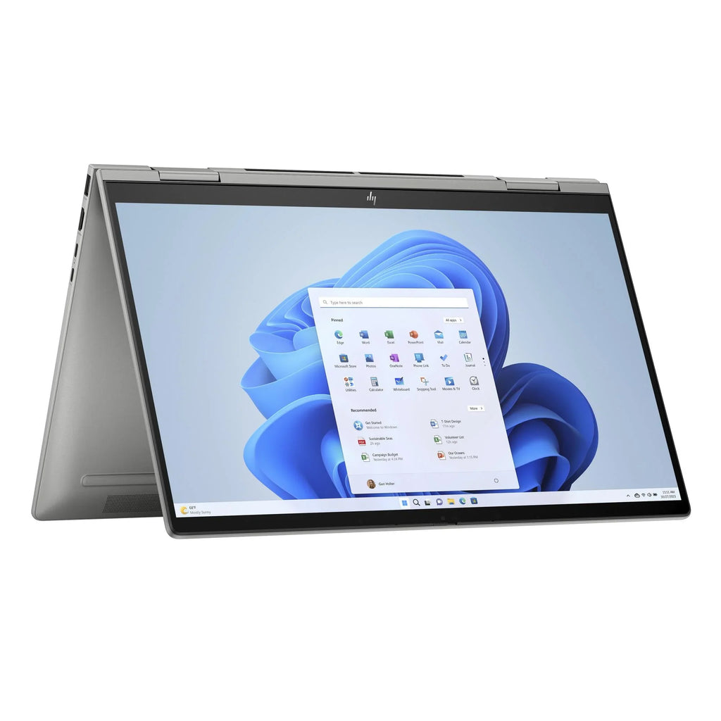 ENVY x360 15-FE1057NR 15.6" FHD Touchdisplay Laptop, Intel Core Ultra 7 155U, 16GB LPDDR5, 512GB SSD, Windows 11 Home, Mineral silver, 9R1M2UA#ABA