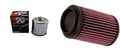 K&N Air and Oil Filter Chrome Kit for ATV/UTV POLARIS Sportsman 500 6x6 2003-2004