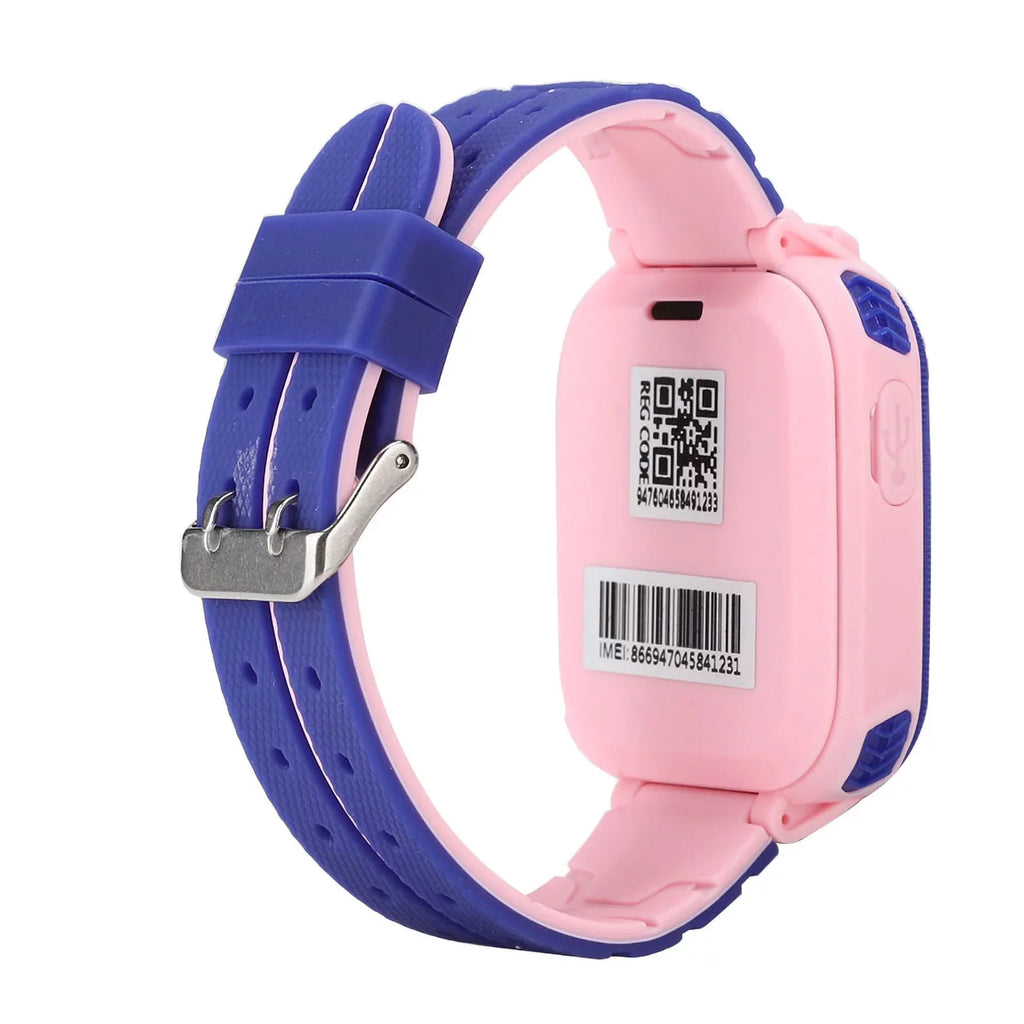 Fyearfly Relojes Digitales para niños, Reloj Inteligente a Prueba de Agua Reloj de Pulsera Digital multifunción para niños para IOS/AndroidQ12, Relojes para niños Reloj para Exteriores(Rosado)