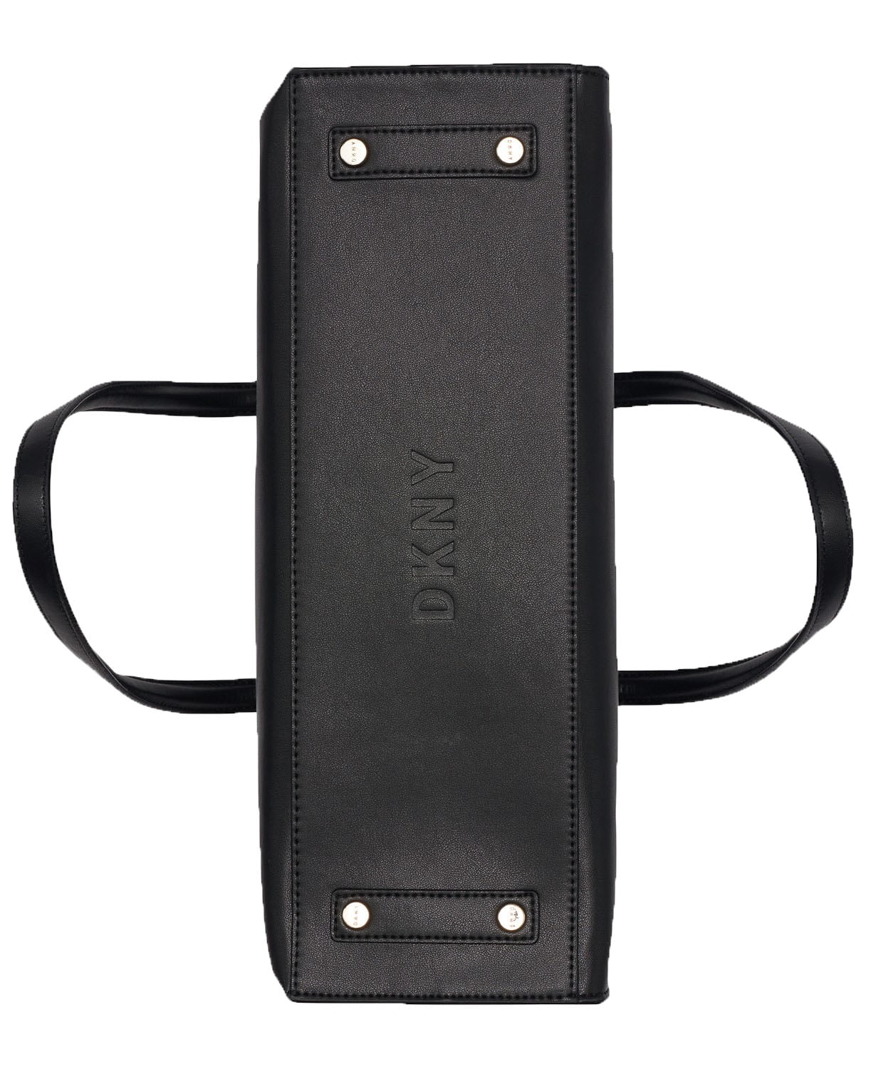 DKNY Jade Wide Handbag Tote (Gray/Black)