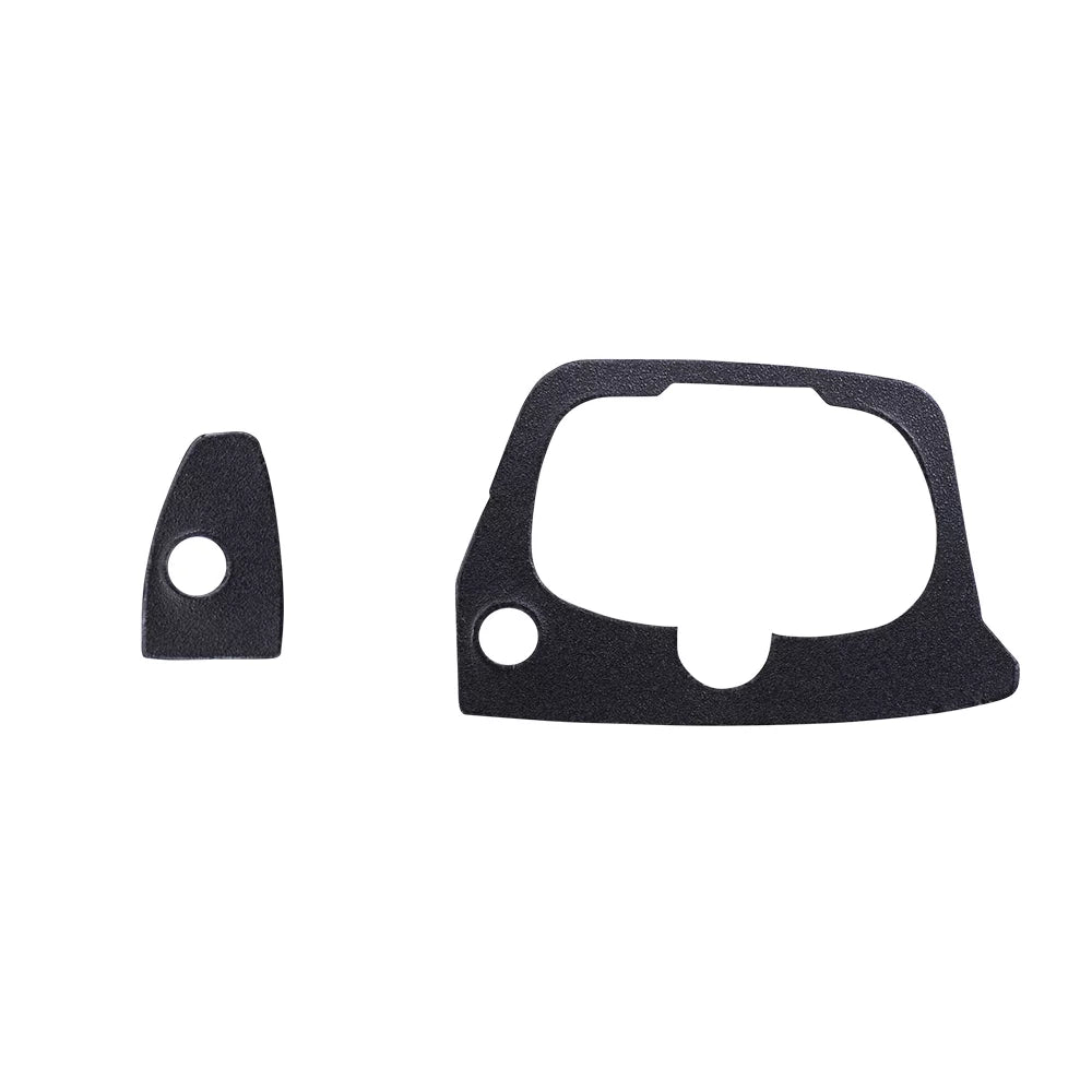 Brock Replacement Passengers Outside Exterior Front Rear Chrome Door Handle compatible with Pickup Truck SUV Van 55075648 Fits select: 1991-1993 DODGE D-SERIES D200/D250