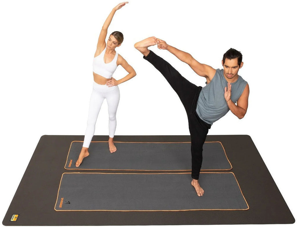 Pogamat Exercise Mat 10' x 6' x 1/4" (60 Square Feet)