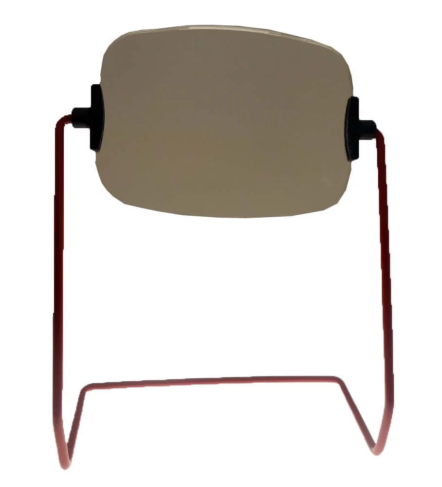 MAXIMIZE Hands-Free Magnifier | 5" x 4" Glass Lens | 1.5x Magnification | Sturdy Wire Stand | Multifunctional Use