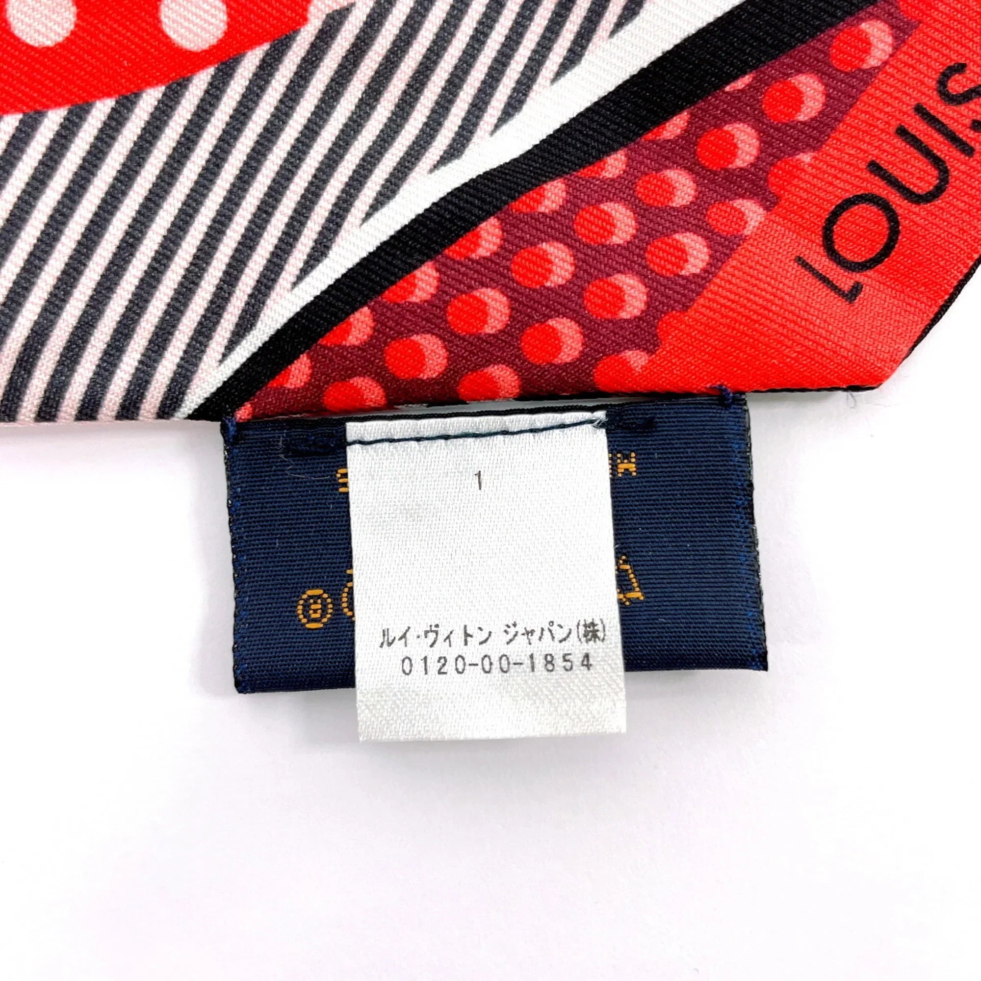 Pre-Owned Louis Vuitton Bandeau BB Pop LV Scarf Silk LOUIS VUITTON M73865 Women's Red (Good)