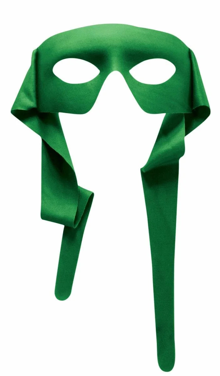LARGE MASKED MAN W/TIES-GREEN