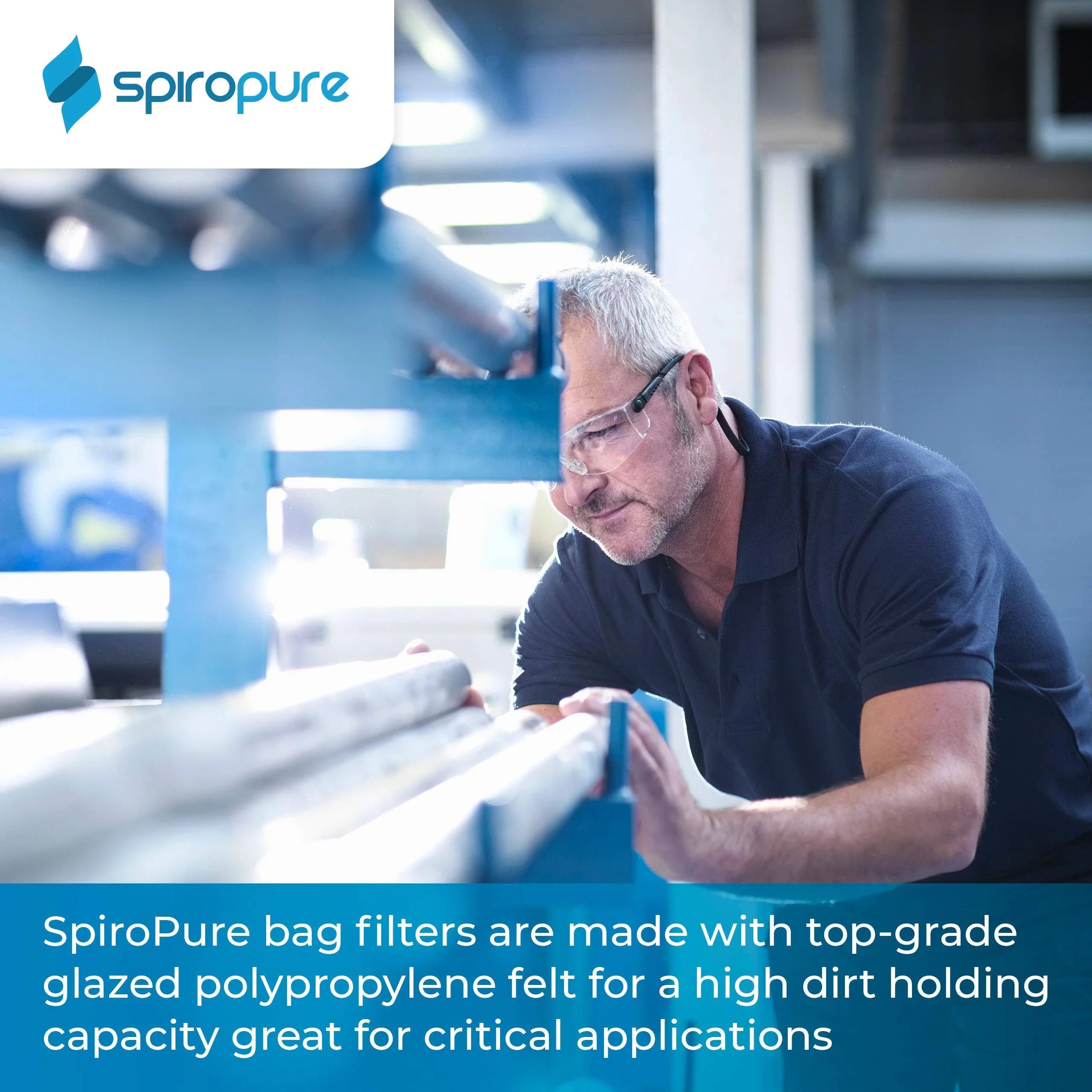 SpiroPure SP-BN-410-100 100 Micron #3 (10”) Woven Nylon Monofilament Mesh Liquid Bag Filter BN-410-100 255009-03 (Case of 40)