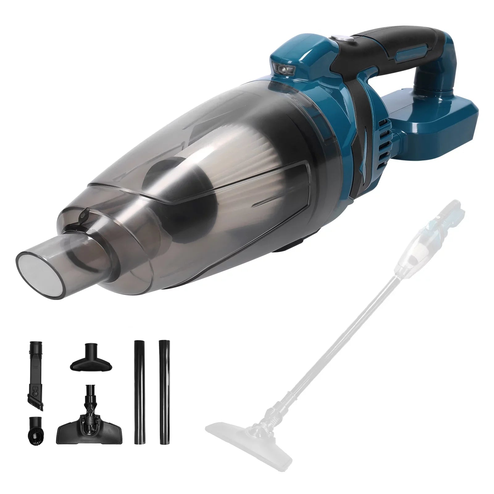 Andoer 10KPa High Power Cordless Vacuum Cleaner, Home and Car Dual Use, Portable Vacuum Cleaner