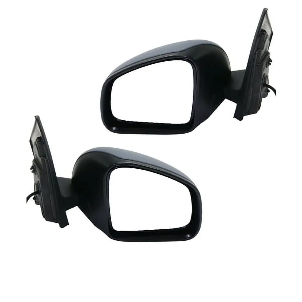 For 16-18 Smart Fortwo Rear View Mirror Assembly Power Heated Paintable Set Pair
