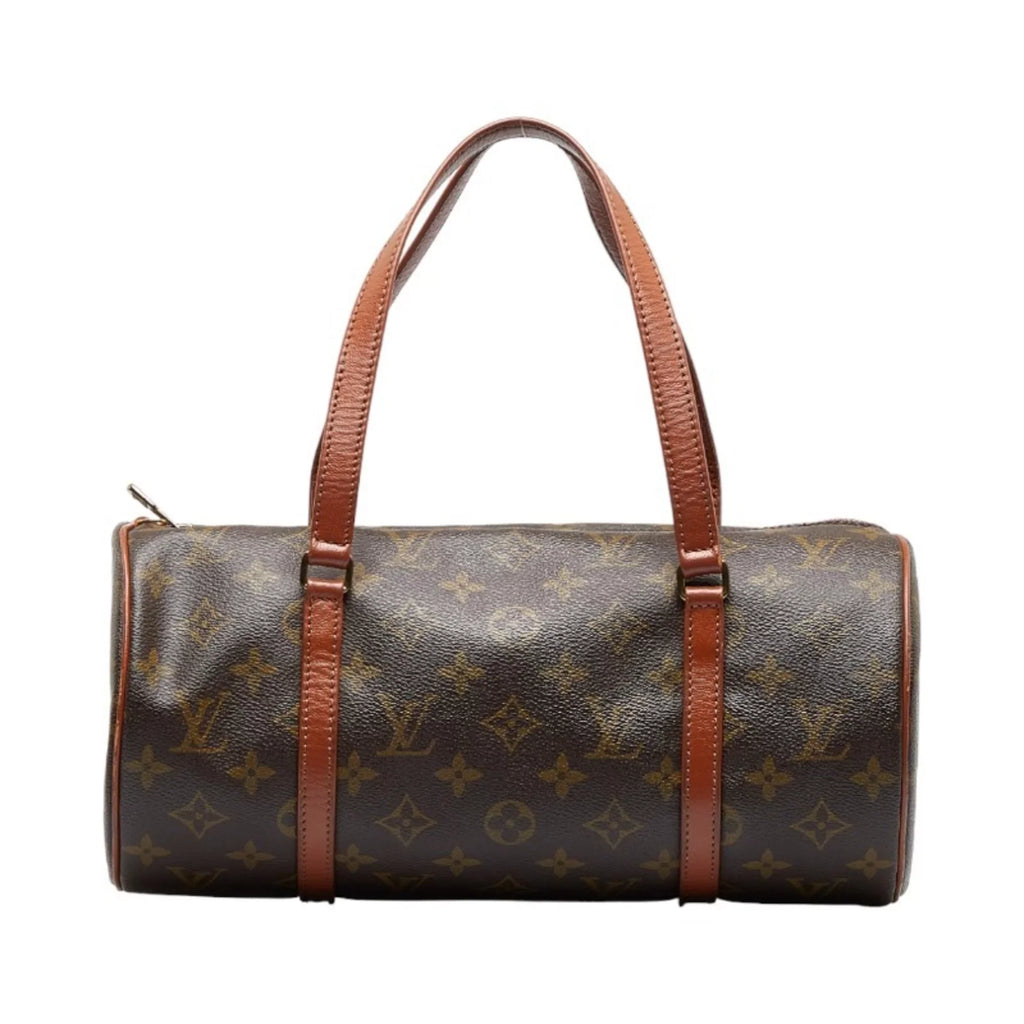 Pre-Owned Louis Vuitton Monogram Papillon 30 (Old) Handbag M51385 Brown PVC Leather Ladies LOUIS VUITTON (Good)