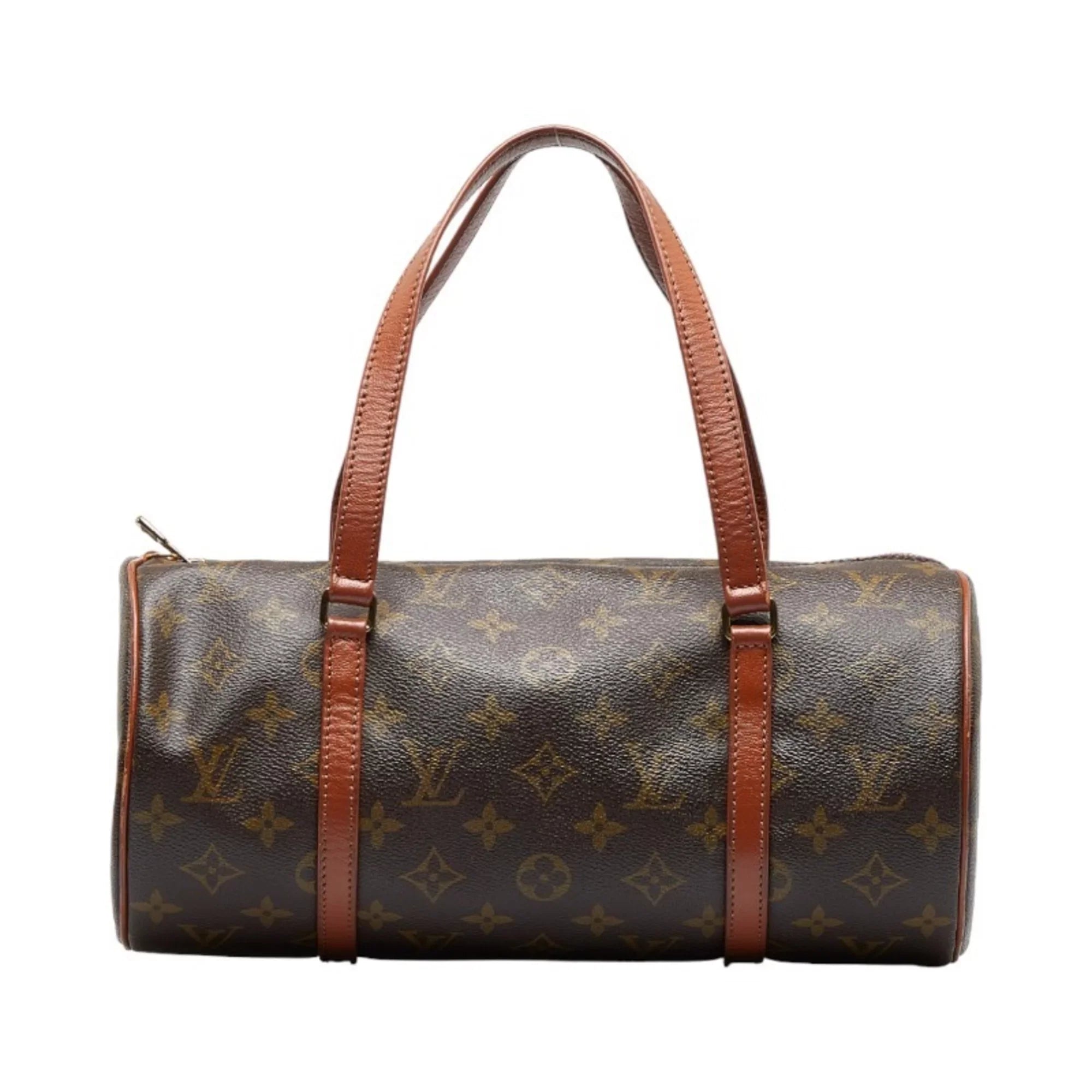 Pre-Owned Louis Vuitton Monogram Papillon 30 (Old) Handbag M51385 Brown PVC Leather Ladies LOUIS VUITTON (Good)
