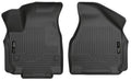 Husky by RealTruck Weatherbeater Series Front Floor Liners Black Front Row Compatible with select: 2017-2021 Chrysler Pacifica Touring L, 2023 Chrysler Pacifica