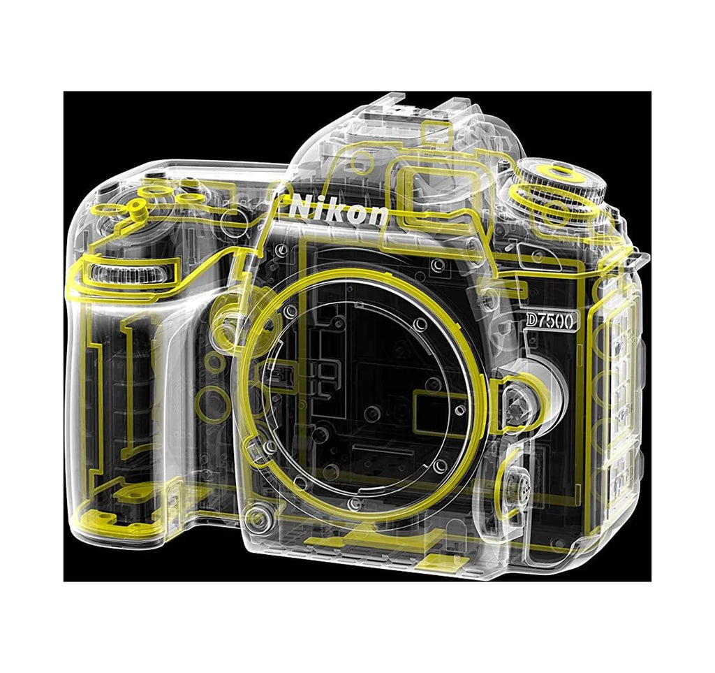 D7500 20.9MP DX-Format Ultra HD DSLR Digital Camera (Body Only) - (Black)