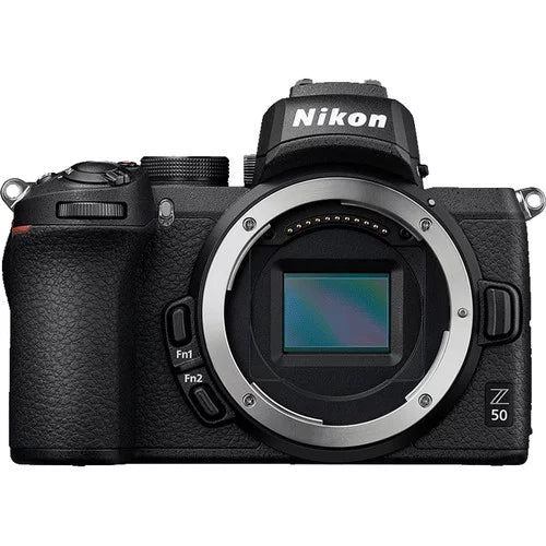 Z50 Mirrorless Camera with NIKKOR Z 24-70mm f/4 S Lens, SanDisk 32GB Memory Card, Backpack, Flash, Tripod and ZeeTech Accessory Bundle