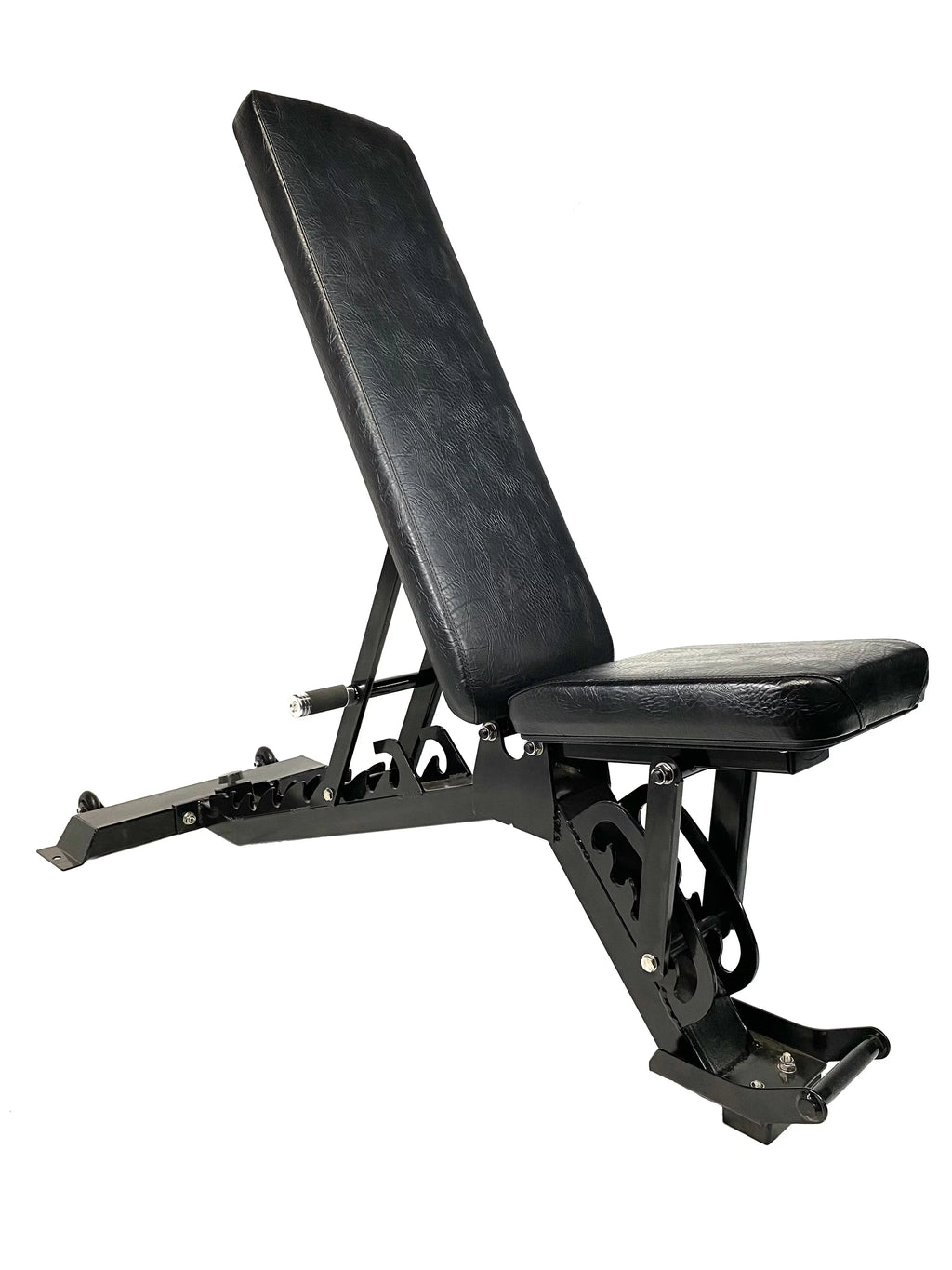 Adjustable Ranger Weight Bench has 5 Incline and 1 decline positions. Made with Heavy Duty 11 Gauge Steel. 1000+ Weight Capacity. Bolt Fitness Supply.