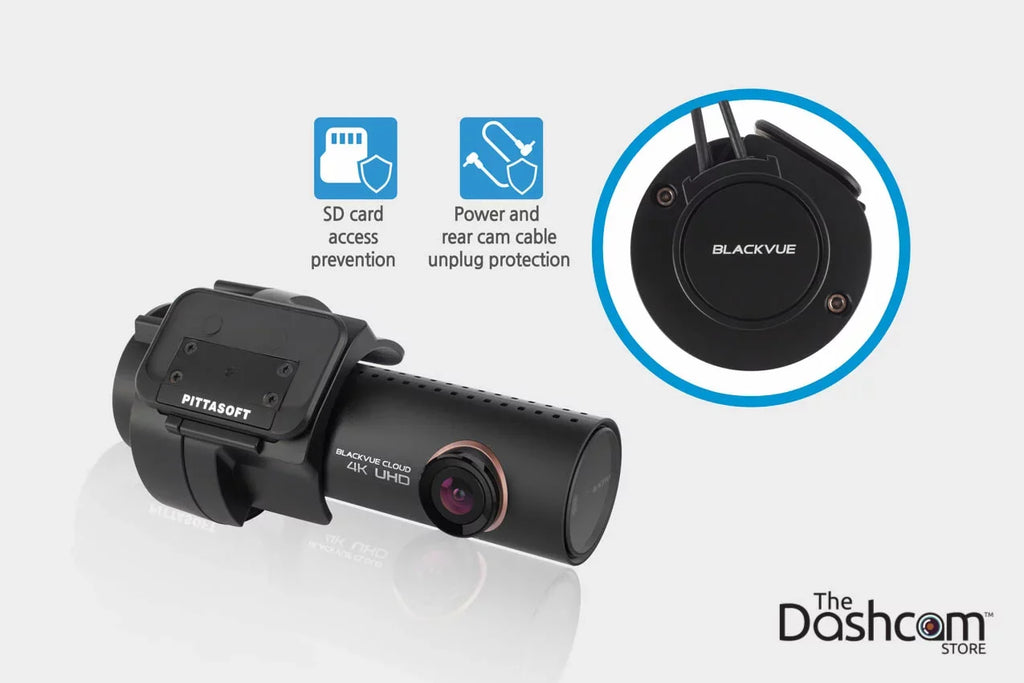 BlackVue DR900S-1CH Single Lens 4K GPS WiFi Cloud-Capable Dashcam w/ 128 GB Memory Card