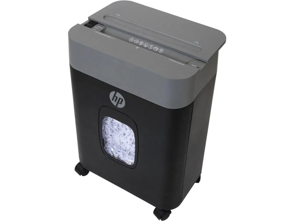 Royal CC12 Paper Shredder - Cross Cut - 12 Per Pass - for shredding Paper, Staples, Credit Card, Envelope - 8.75" Throat - 2 Minute Run Time - 30 Minute Cool Down Time - 3.40 gal Wastebin Capacit