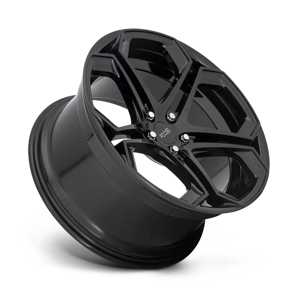 Foose 1PC Aluminum Rim F169 IMPALA 20X9in Gloss Black Finish, F169209031+38