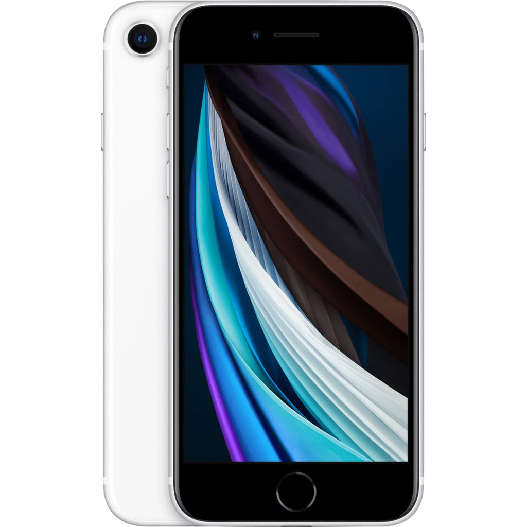 Pre-Owned  iPhone SE 2nd 256GB 4.7" 4G LTE Fully Unlocked, White (Refurbished: Good)