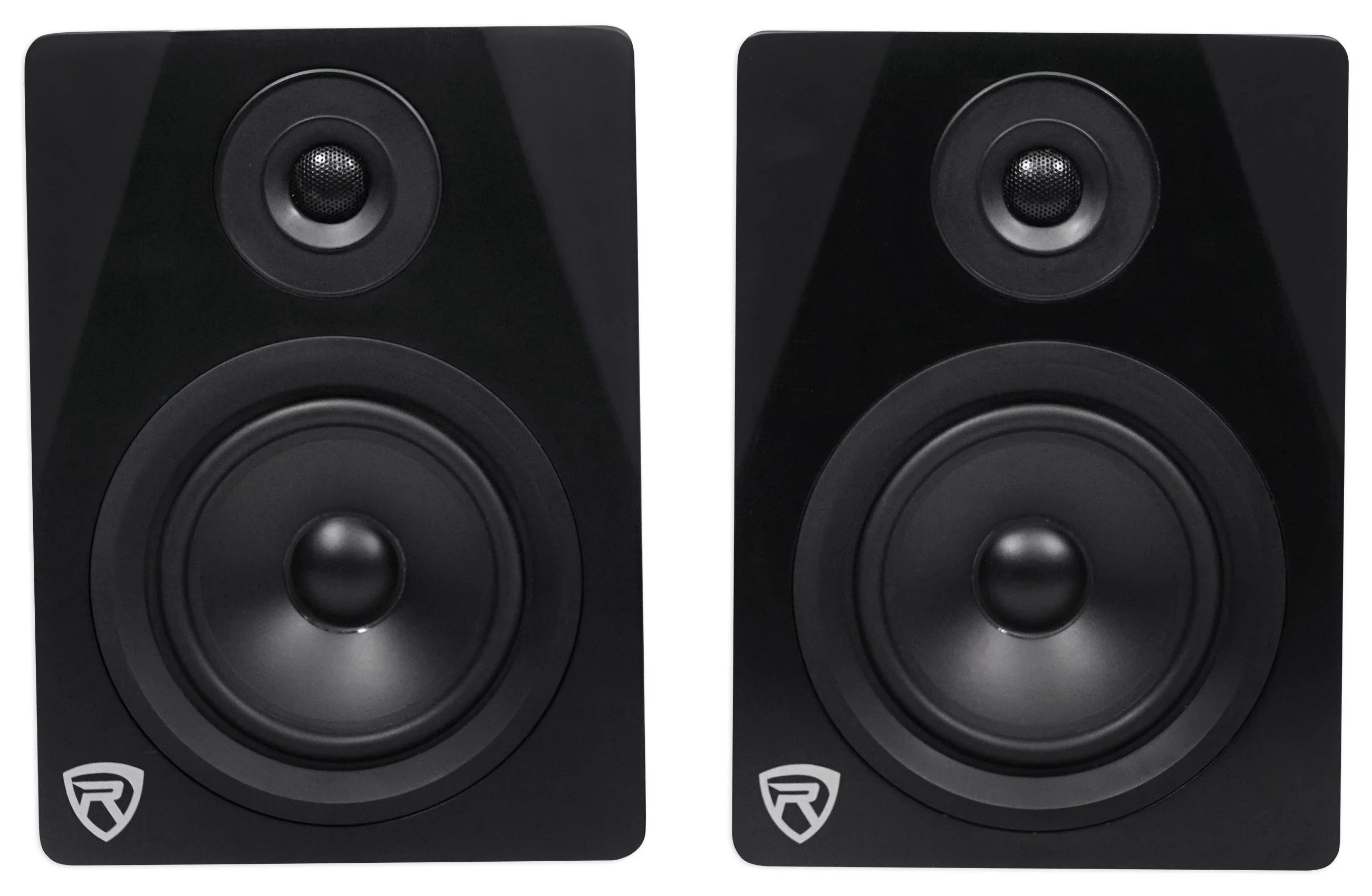 Polk Audio MM6502 6.5” 750w Component Car Speakers+Free Powered Monitor Speakers