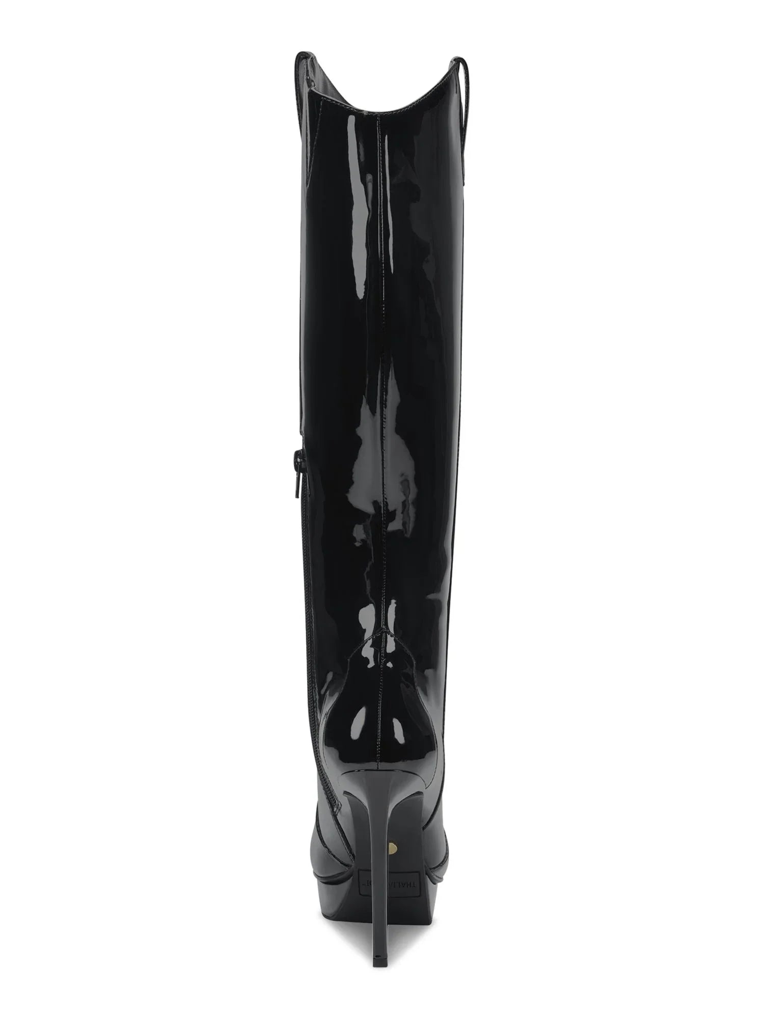 THALIA SODI Womens Black 3/4" PLatitudeform Comfort Trixi Pointy Toe Stiletto Zip-Up Dress Boots 5 M