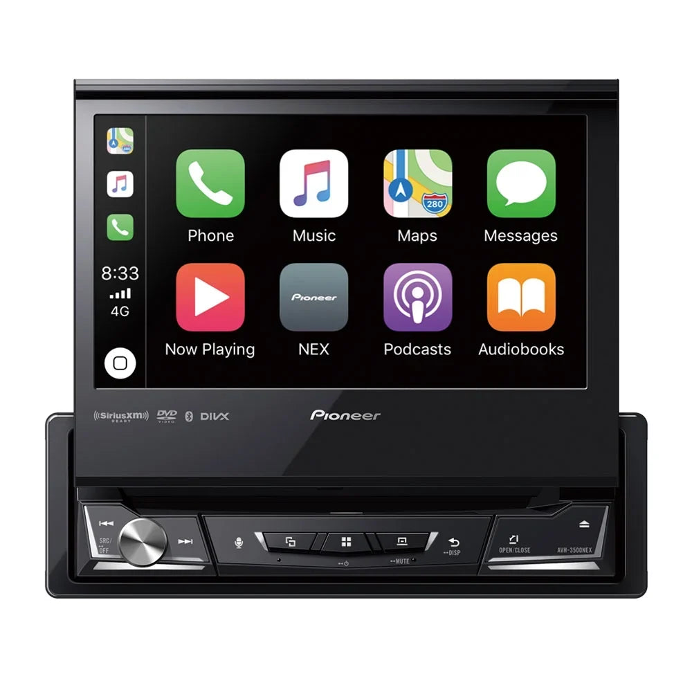 New Pioneer AVH-3500NEX 7" Single-DIN DVD Receiver & Free Bullet Camera
