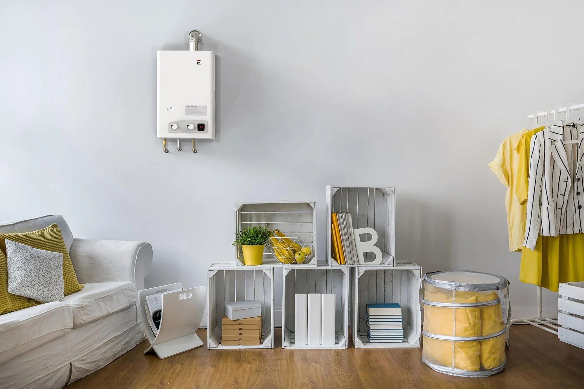 Eccotemp FVI12-NG Natural Gas Indoor Forced Vent Tankless Water Heater