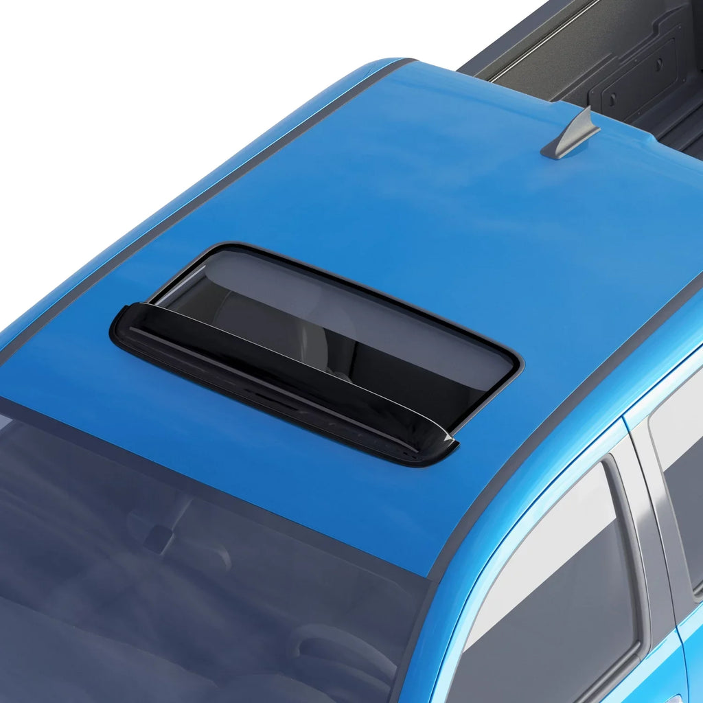 CLIM ART Incredibly Durable Sunroof Moonroof Wind Deflector 35.6" - Universal Sunroof, Moonroof Visor Shade Guard/Rain Guard - Tape-On Adhesive Top Wind Guard Low Profile Roof Visor - SR01001