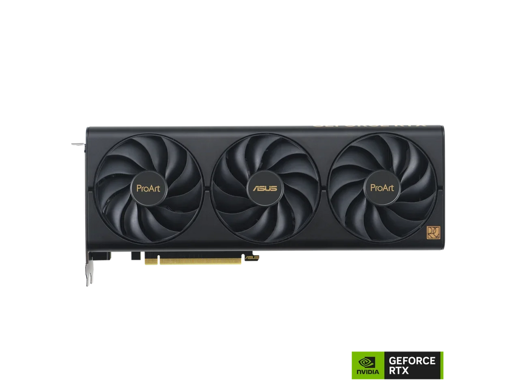 ASUS ProArt GeForce RTX 4070 SUPER OC Edition Graphics Card (PCIe 4.0, 12GB GDDR6X, DLSS 3, HDMI 2.1a, DisplayPort 1.4a) PROART-RTX4070S-O12G