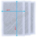 RAYAIR SUPPLY 14x28 Replacement Filter Pads Compatible with MicroPower Guard Air Cleaner (3 Pack) WHITE