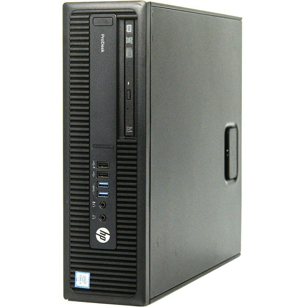 Pre-Owned  600 G2 Desktop Computer Intel Pentium G4400 3.3GHz CPU 8GB Ram, 120GB SSD, 1TB HDD, Keyboard & Mouse, WiFi, DVD, Win10 Pro PC (Refurbished)
