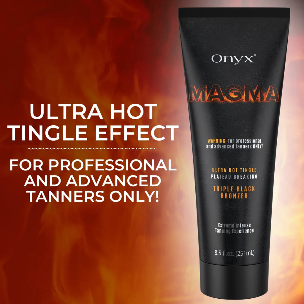 Onyx Magma Ultra Hot Triple Black Bronzer for Advanced Tanners Only