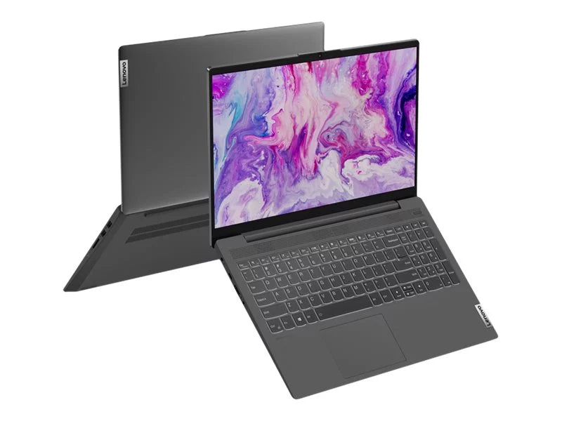 IdeaPad 5 15IIL05 81YK - Intel Core i5 - 1035G1 / 1 GHz - Win 10 Home 64-bit - UHD Graphics - 16 GB RAM - 512 GB SSD NVMe - 15.6" 1920 x 1080 (Full HD) - Wi-Fi 6 - graphite gray - kbd: US - with 1 Year  Premium Care