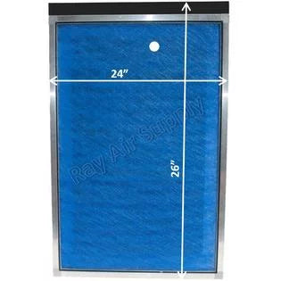 Dynamic Air Cleaner Replacement Filter Pads 24x26 Refills (3 Pack)